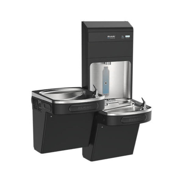 Elkay LZSTL8WSBPRO Pro Filtration Black Stainless Water Cooler