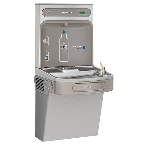 Elkay LZS8WSLK ezH2O Water Cooler with Bottle Filler Light Gray