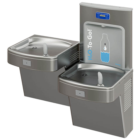 Bi-Level Push Button Murdock Water Cooler with Sensor Activated Bottle Filler