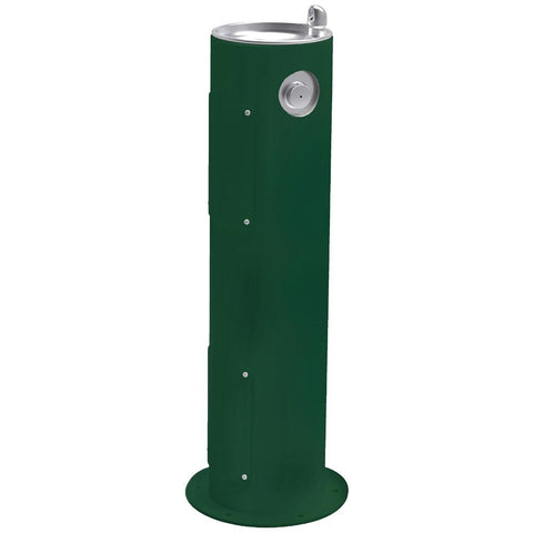 Elkay Outdoor Pedestal Drinking Fountain Evergreen