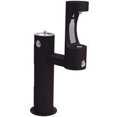 Elkay Outdoor EZH2O Bottle Filling Station Bi-Level Black