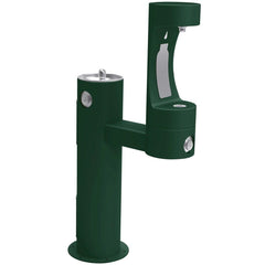 Elkay Outdoor EZH2O Bottle Filling Station Bi-Level Evergreen