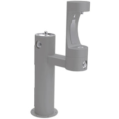 Elkay Outdoor EZH2O Bottle Filling Station Bi-Level Gray