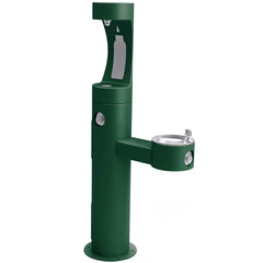 Outdoor Bi-Level EZH2O Bottle Filling Station Elkay Evergreen