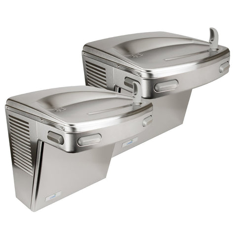 Oasis Water Fountain Bi-Level ADA with Stainless Steel Panels