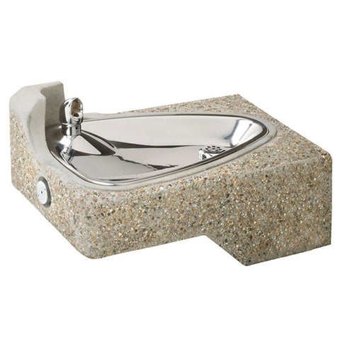 Concrete Water Fountain by Haws