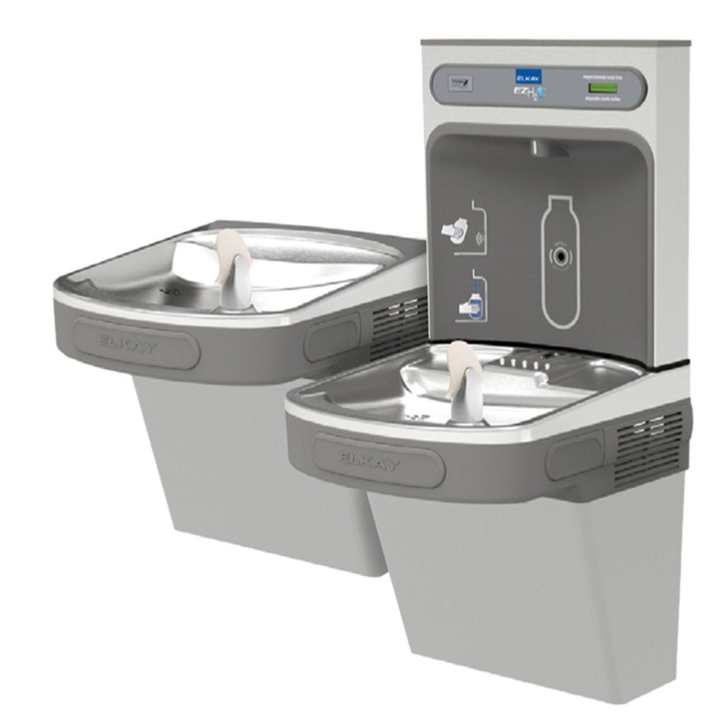 Elkay Bottle Filling Station with Versatile Bi-Level ADA Cooler