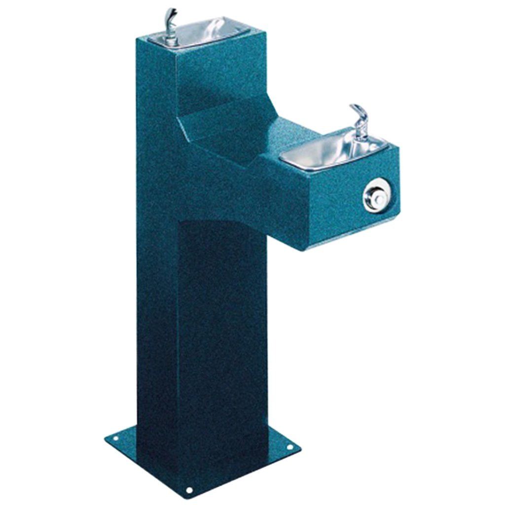 Halsey Taylor Freeze Resistant Outdoor Drinking Fountain Bi-Level