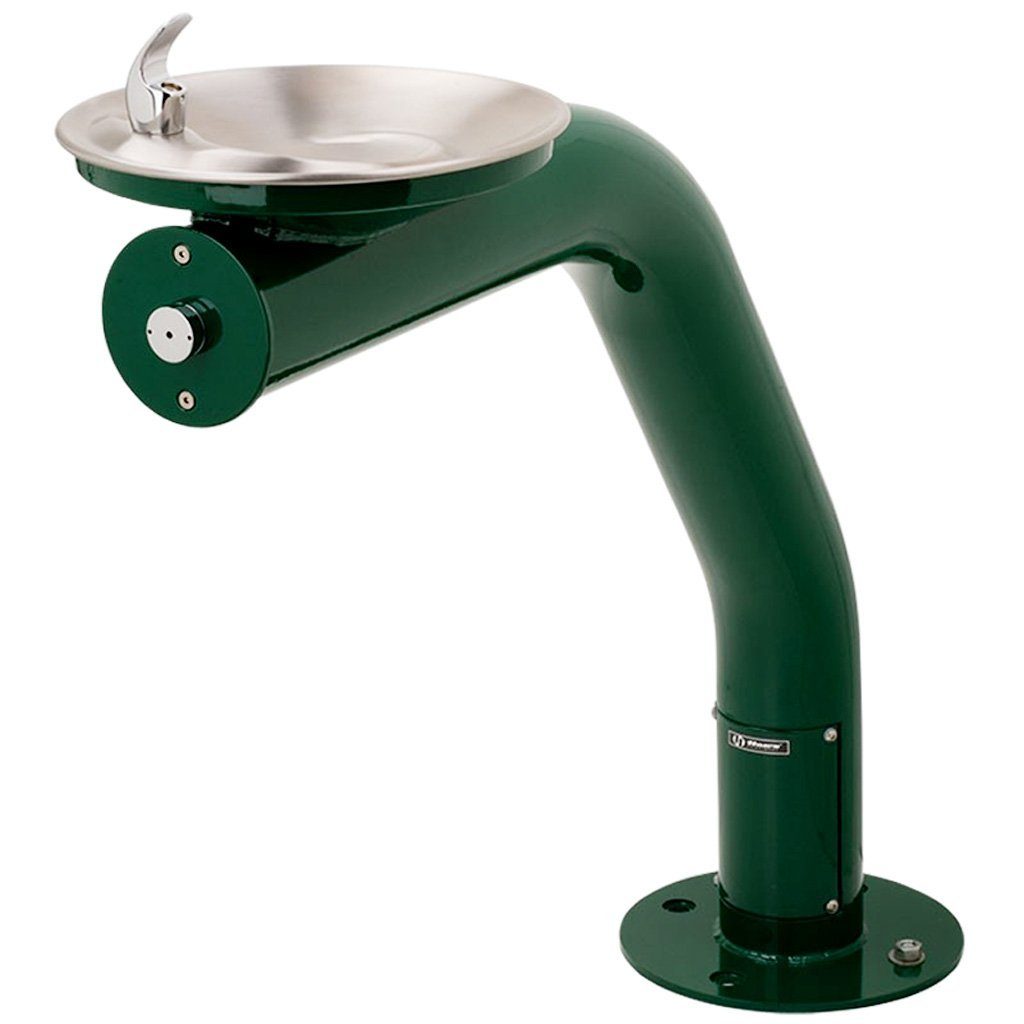 Haws Barrier-Free Steel Pedestal Drinking Fountain